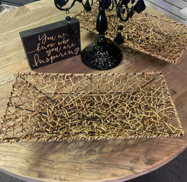 Basket Rectangle Woven