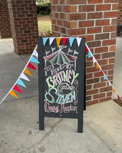 Chalkboard Floor Black