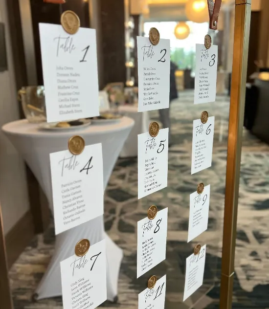 Event Custom Seating Chart