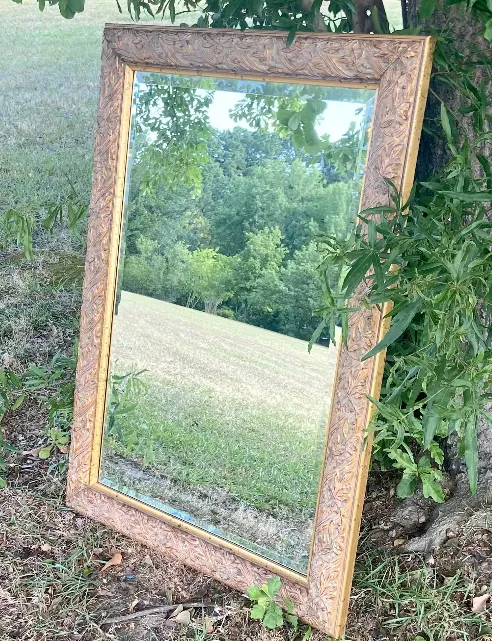 Mirror Gold Framed 30.5”x42.5”
