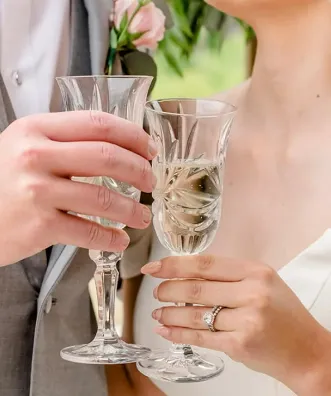 Champagne Vintage Flutes Set/2