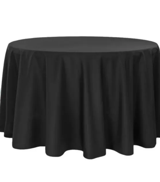 Table Linen Poly Black