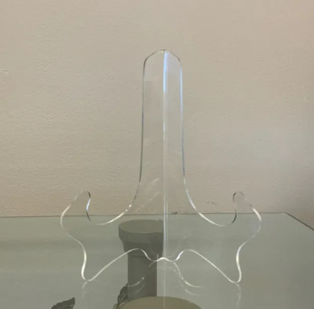Easel Tabletop Clear Acrylic
