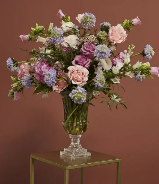 Vase Large Clear Urn 24”