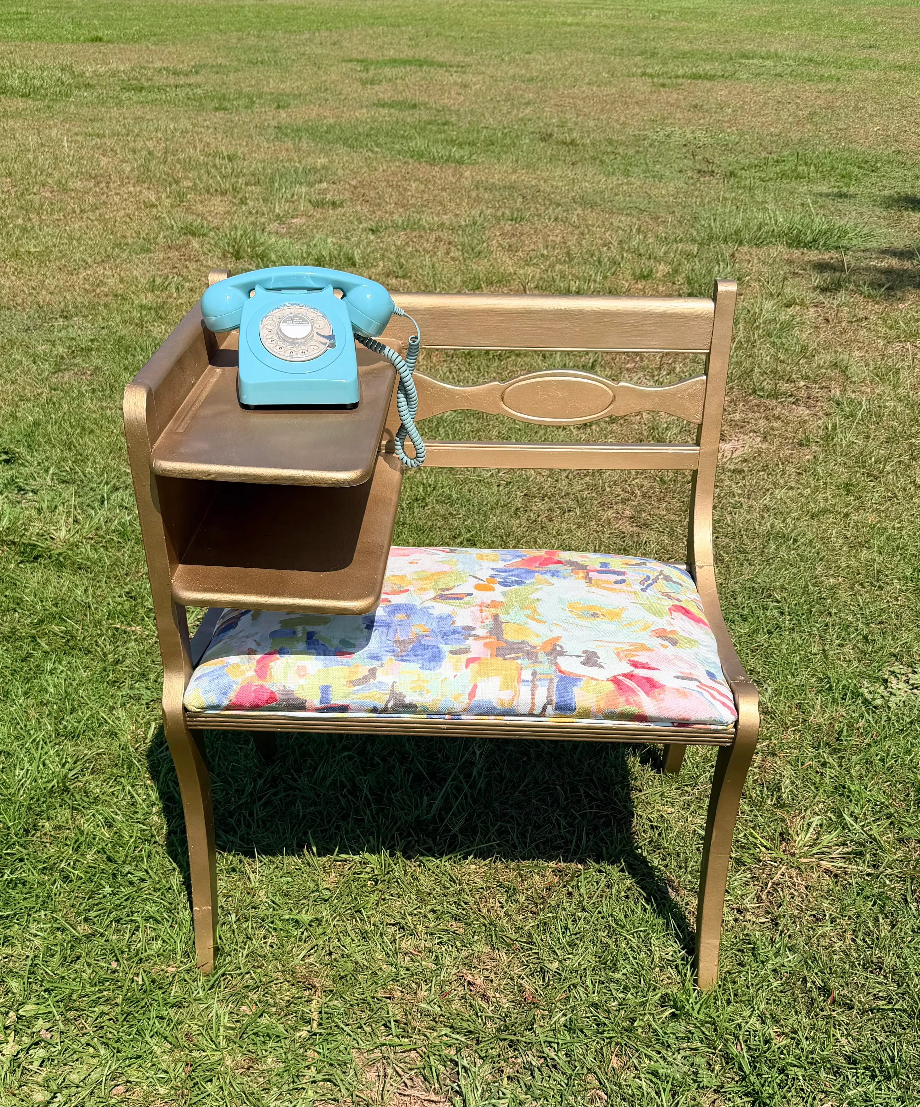 Partyline Gossip Bench Multi-Color