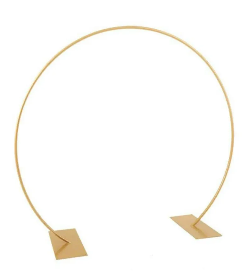 Arbor Round Gold Moon Gate