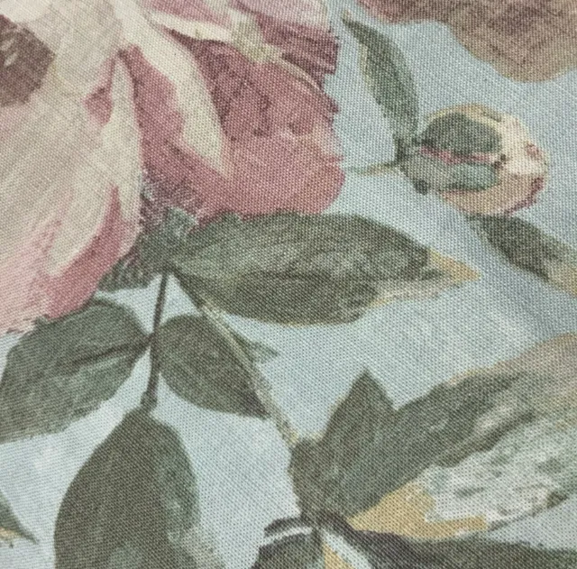 Table Linen Cotton Floral 132” Round