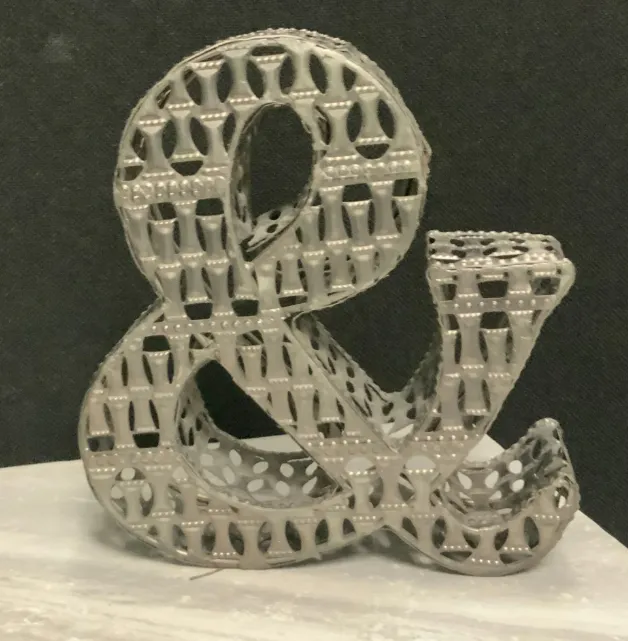 Sign Letter Metal & Gold