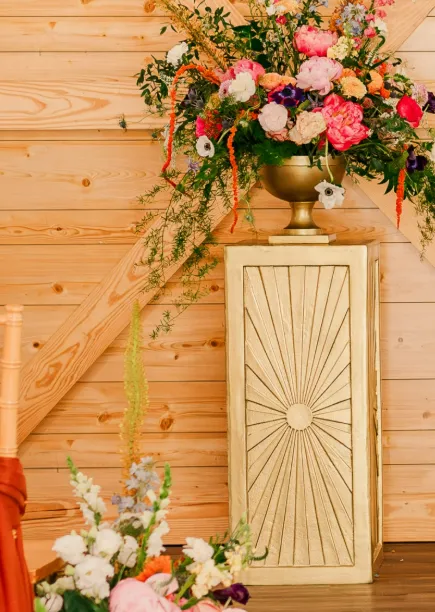 Column Gold Modern