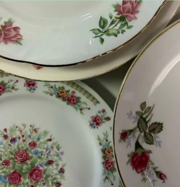 Vintage Lunch Plate