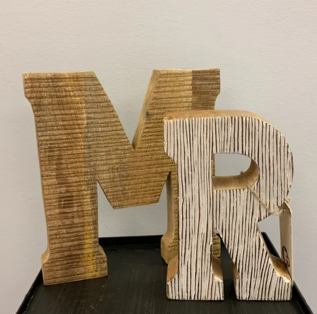 Wedding Letters Mr -Wood