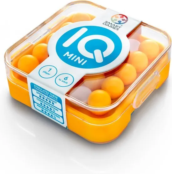 Smart Games - IQ mini oranje 6+