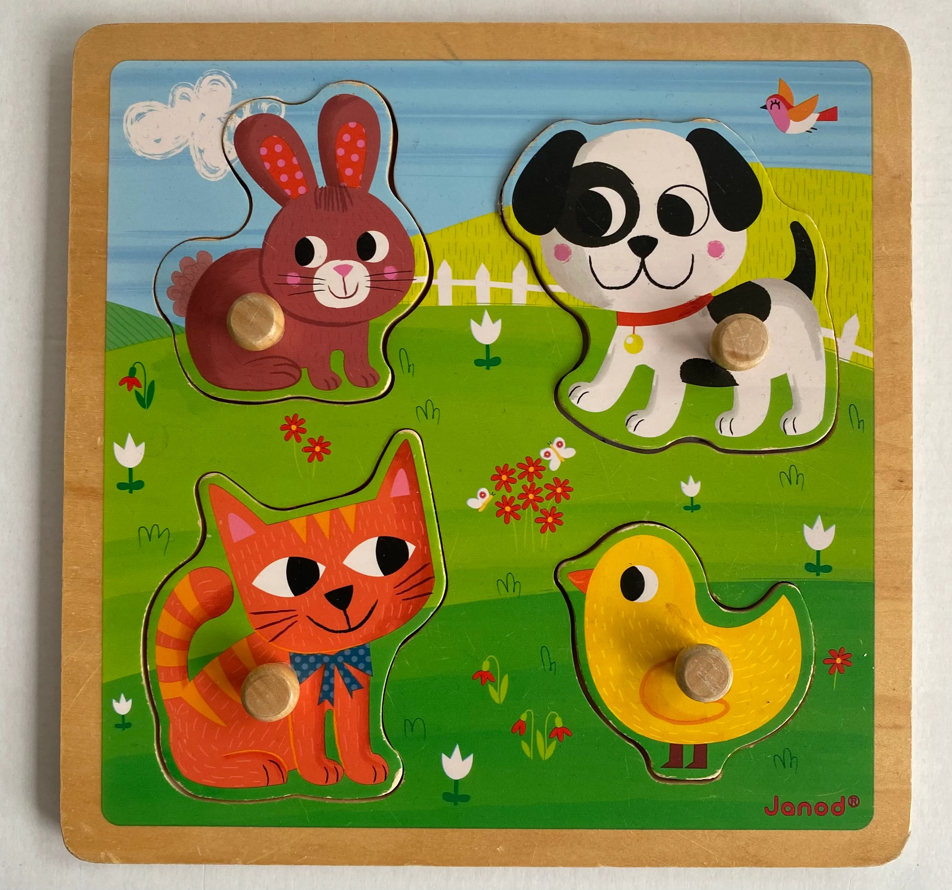 Janod Voelpuzzel Dieren