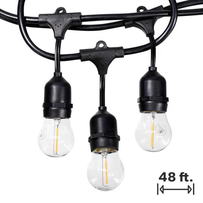 48’ Bistro Lighting 
