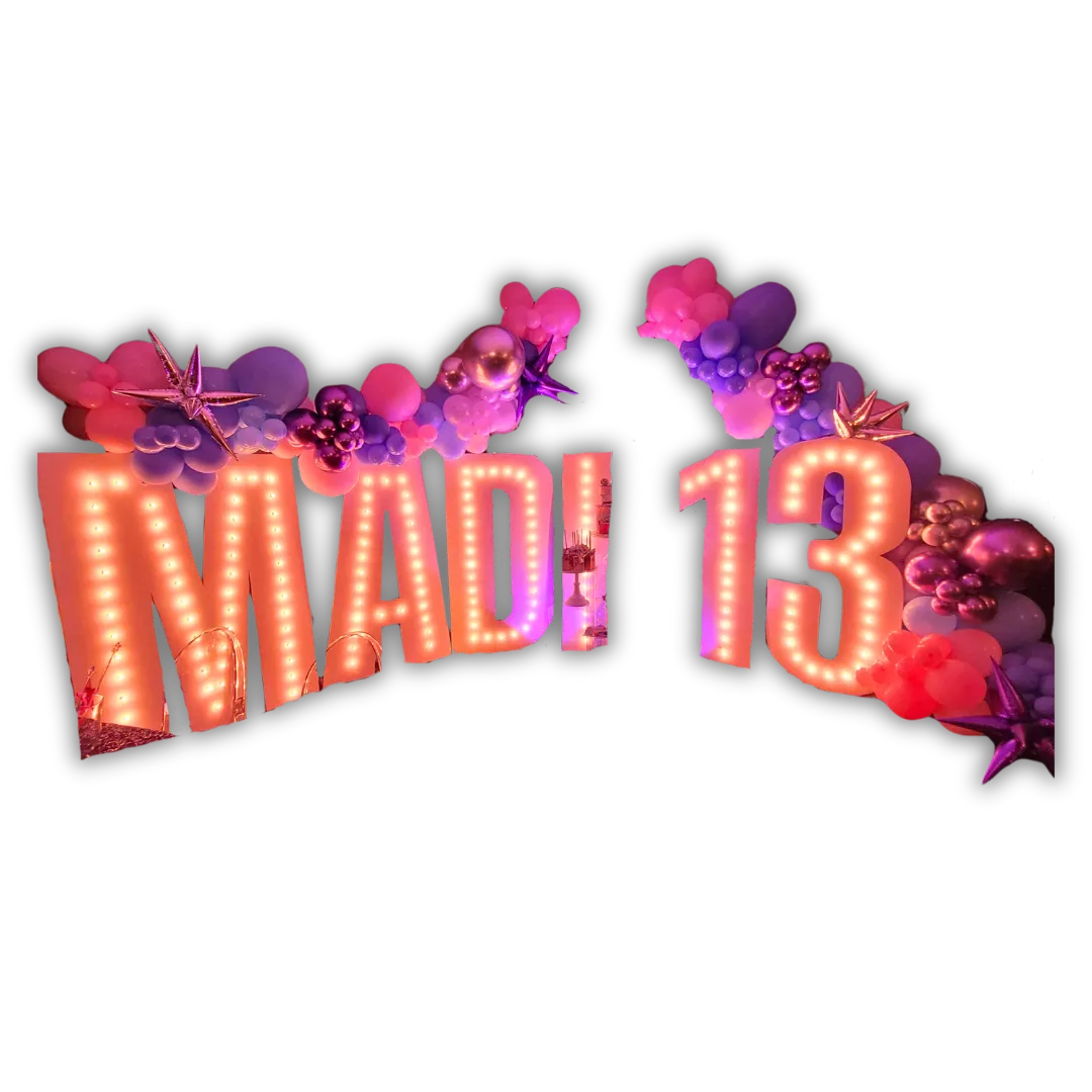 5ft Light Up Marquee