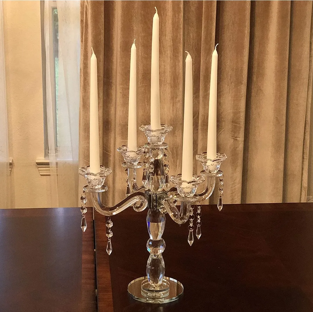  Centerpiece Candelabra -Glass 