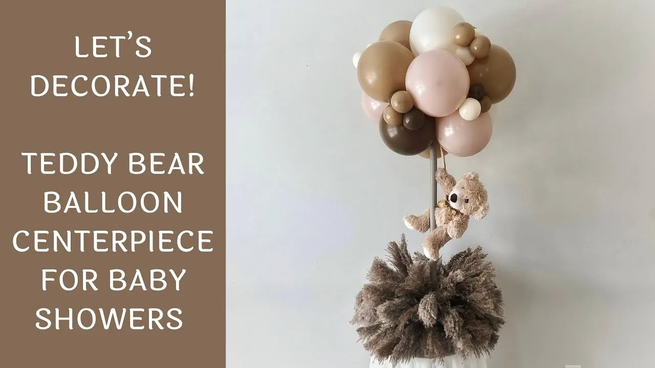 Balloon Teady Bear Centerpieces