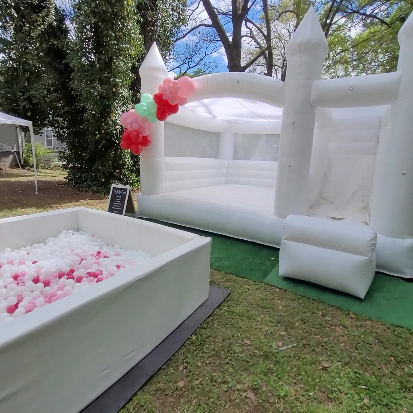Slide Bounce with Soft Ball Pit