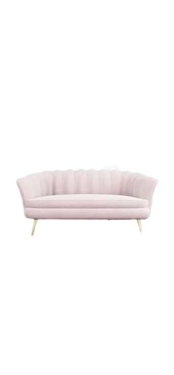 Love seat pink 