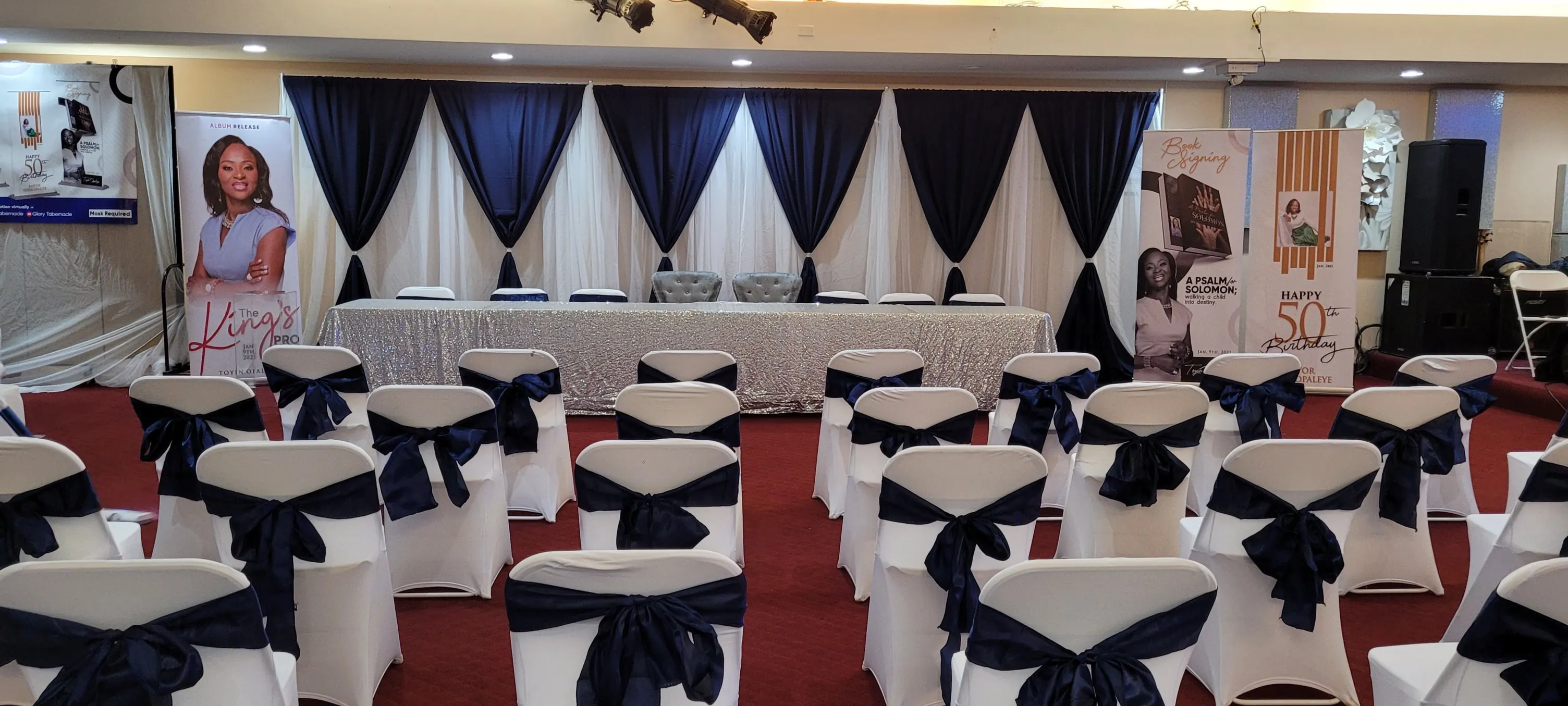 Pipe and Drape - Custom 