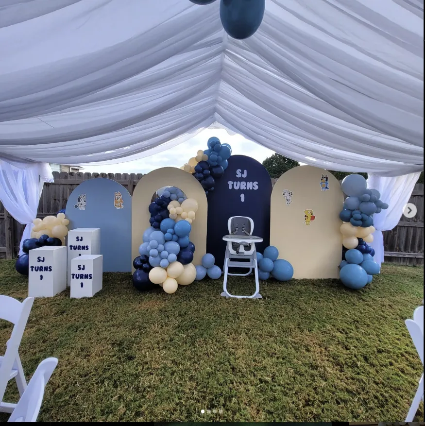 20x20 Draped Tent Full Event Package Starting at 