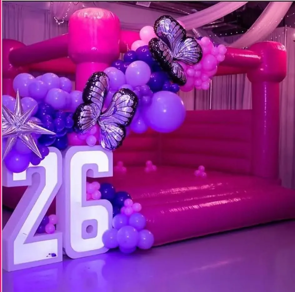 Hot Pink Bounce House 
