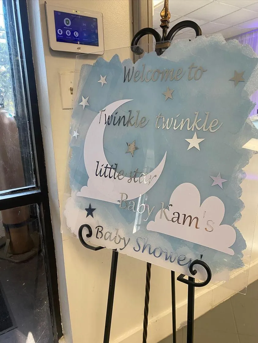 Welcome Acrylic Signs 