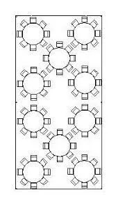 20X40 With Round Tables 