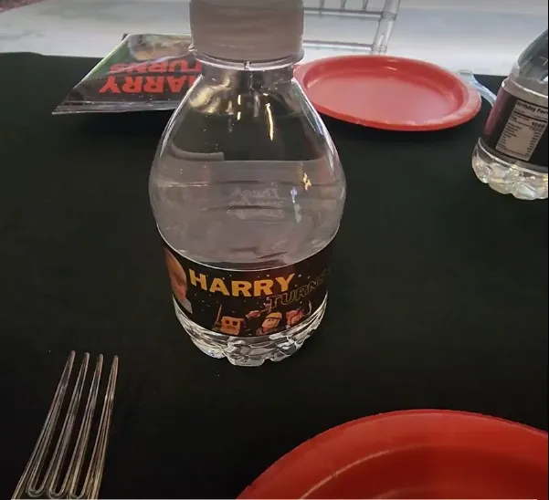 Chips and  Small Water Bottles  