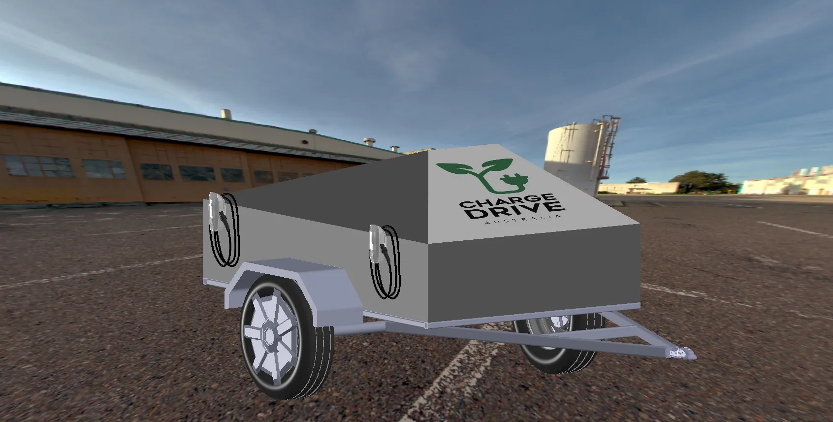 FOR HIRE | Cyber Charger Trailer