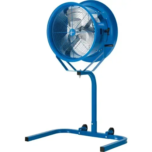 22" High Velocity Fan, Pedestal Stroller Mount, 10,000 CFM