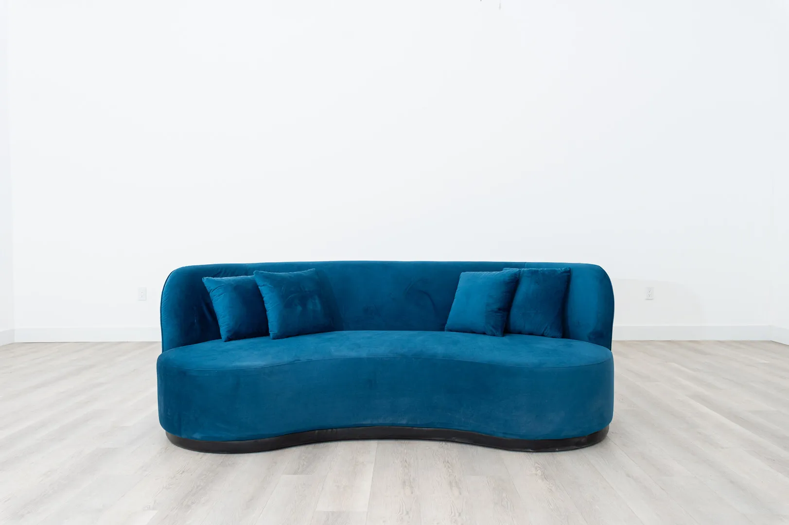 Moon Sofa- Aegean Blue