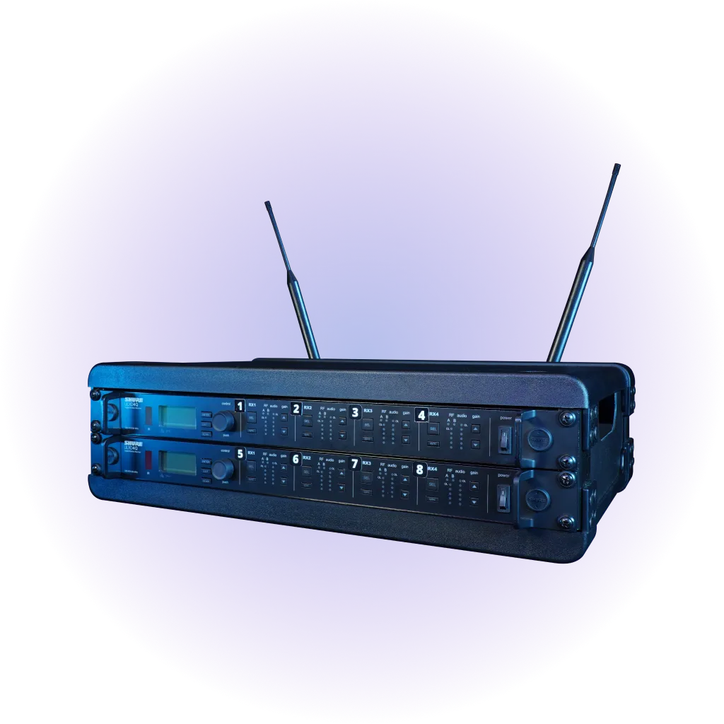 Shure ULXD (4 Channel)