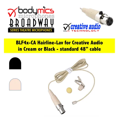 Creative Audio Systems  Hairline Lavs BLF4-CA