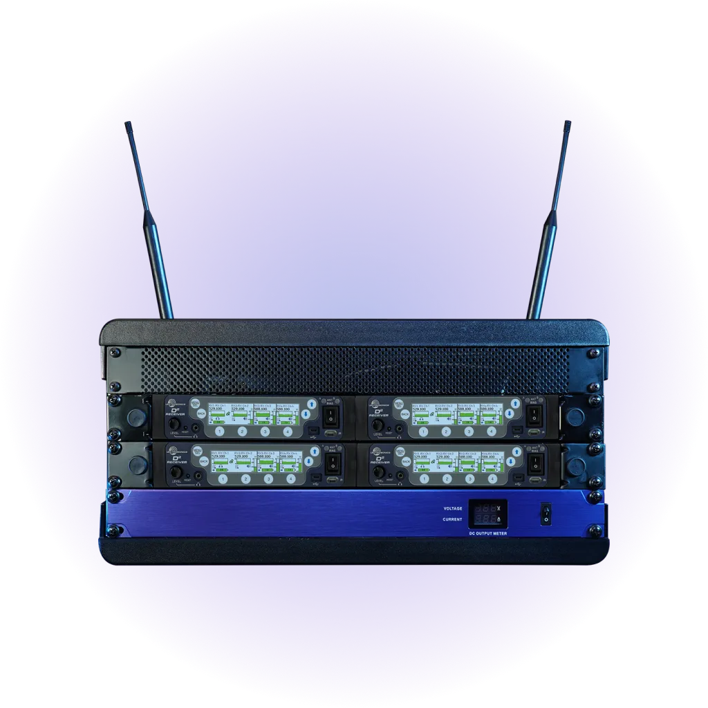 Premium Wireless Microphone System (16-Channel)