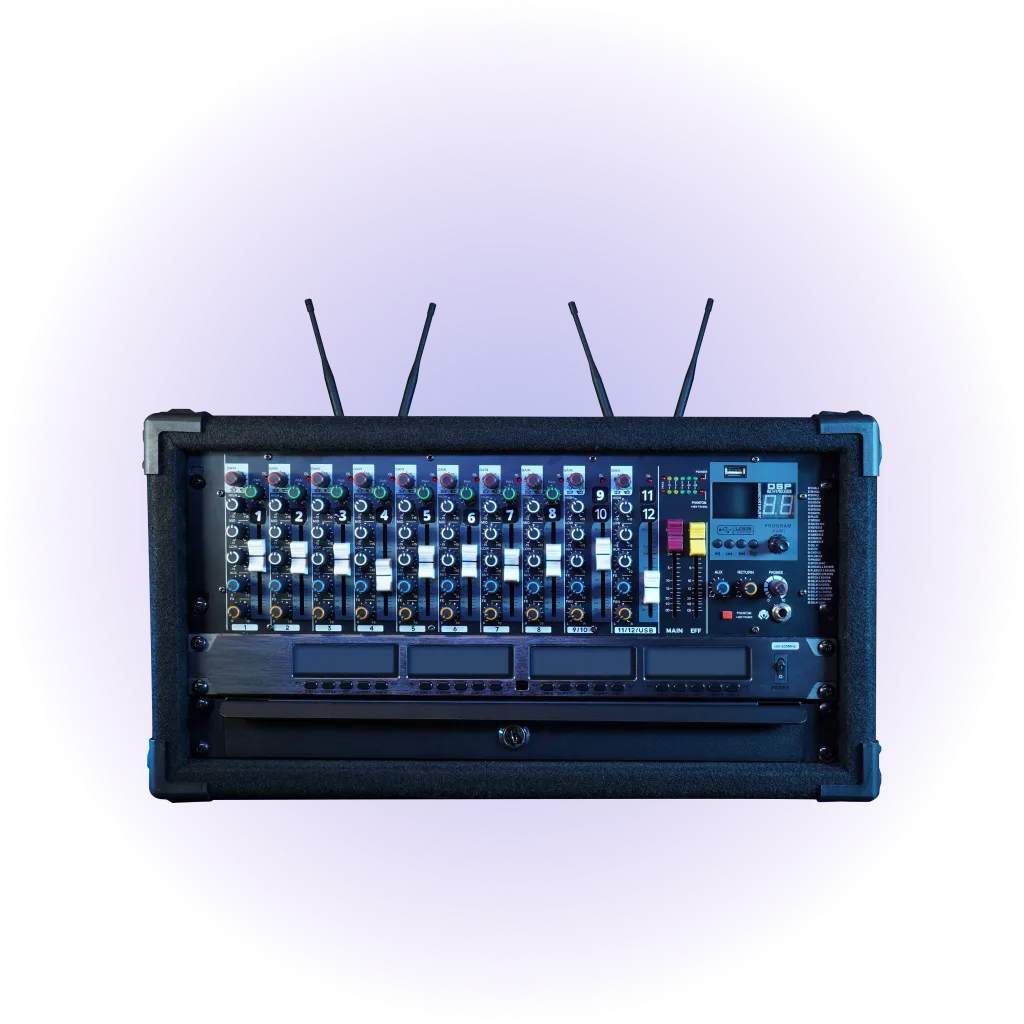 Economy Wireless Microphone System (8-Channel)