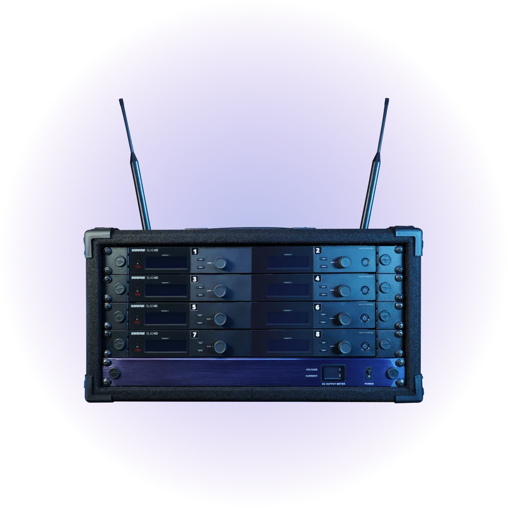 Shure SLXD 8-Channel