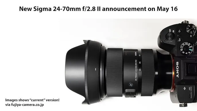 Sigma Lens - 24-70 F2.8