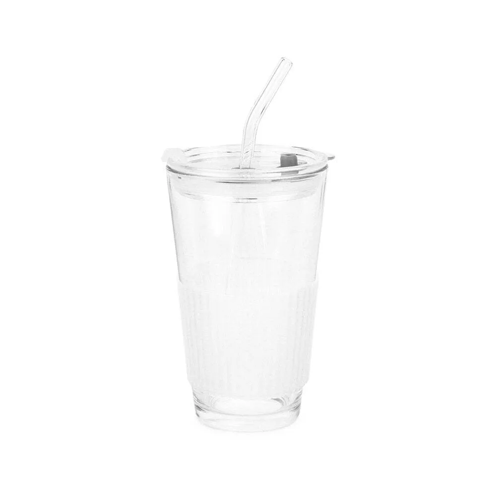 Reusable cup with Straw