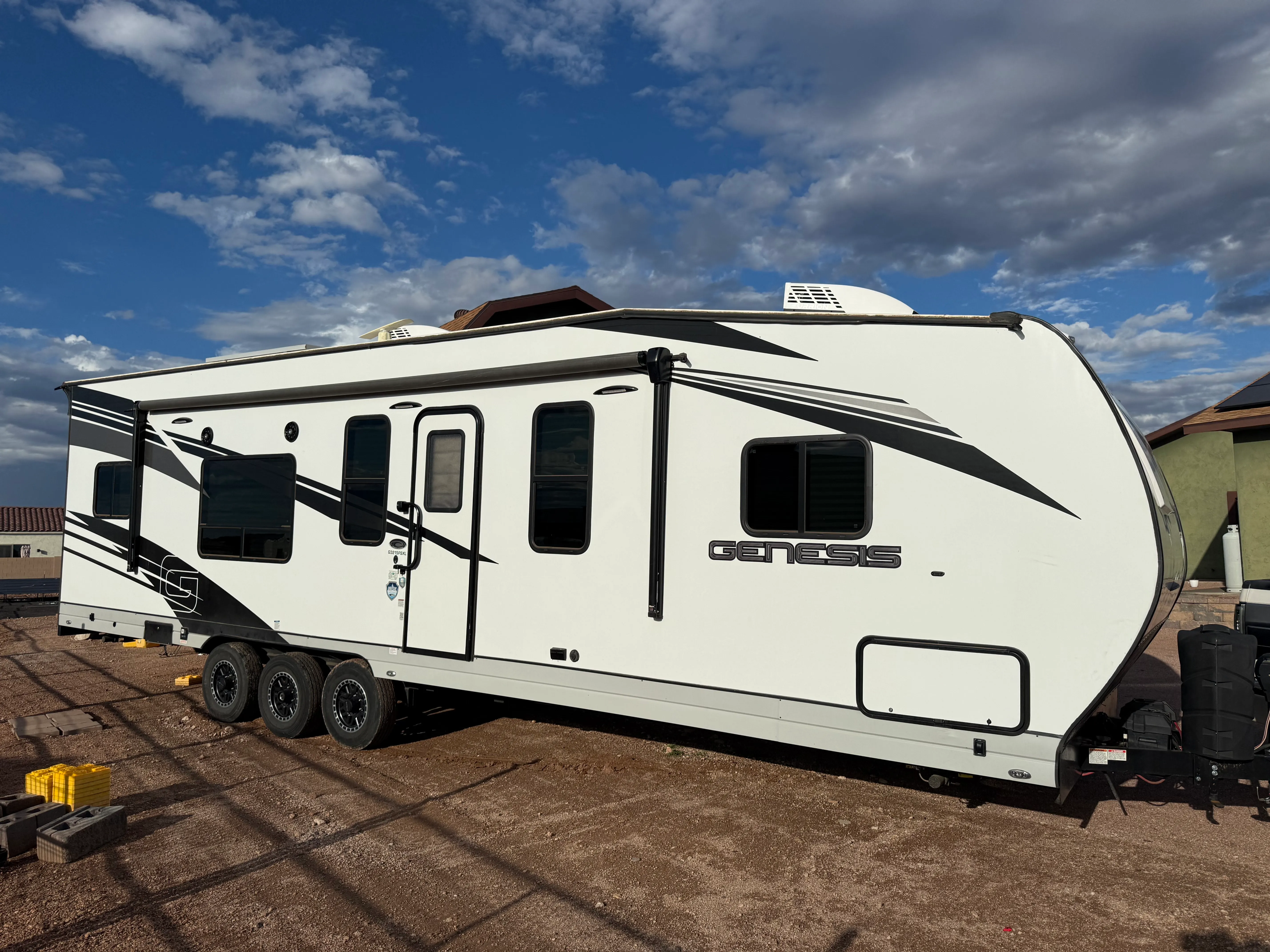 36' Genesis Supreme Toy Hauler