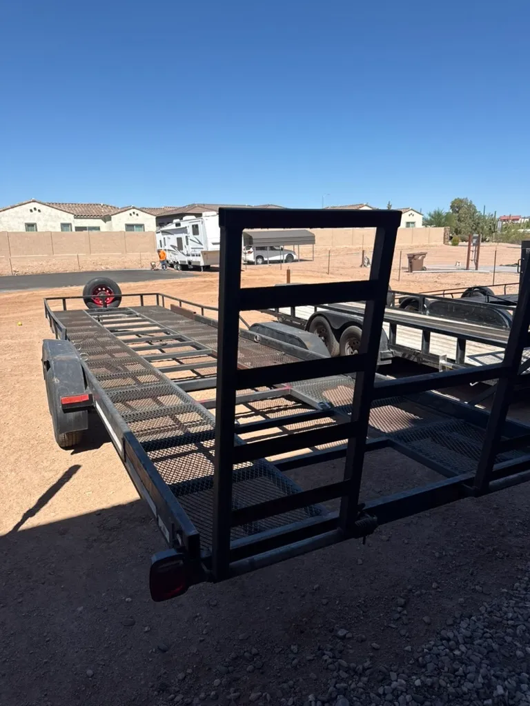 30' Tandem Side by Side Trailer