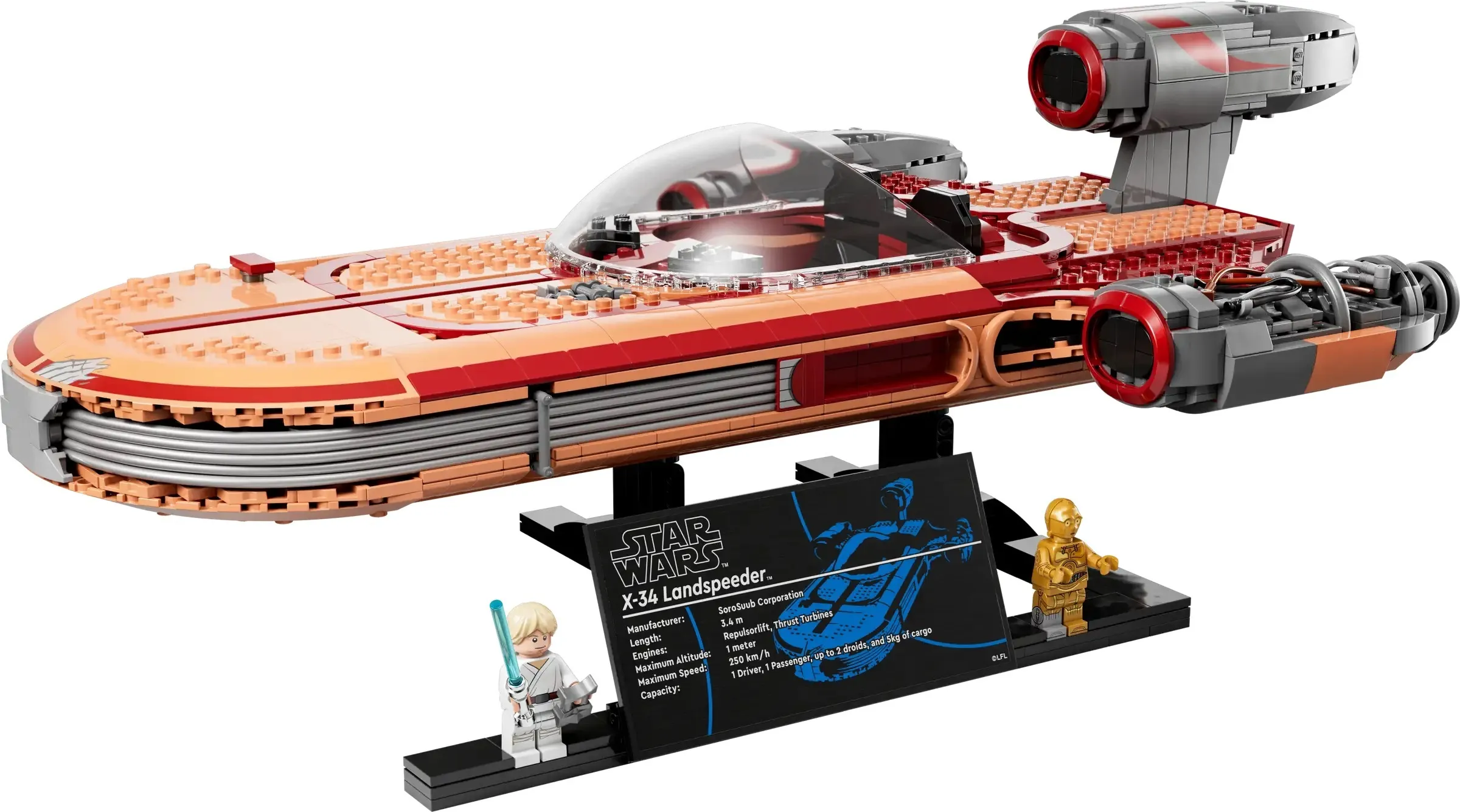 75341 Speeder Terrestre de Luke Skywalker