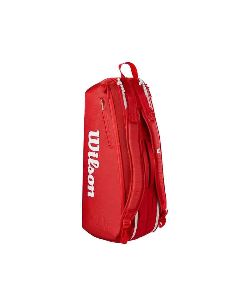 Wilson Super Tour 6 Pack Tennis Bag - Red