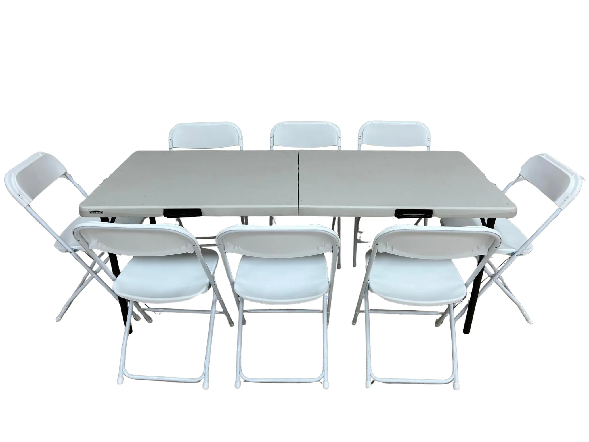 SET MESA RECTANGULAR C/8 SILLAS