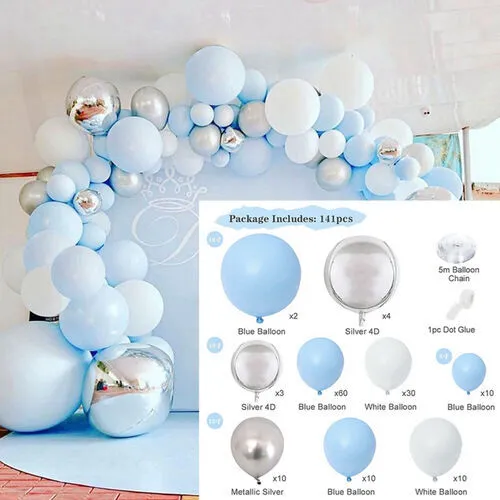 DIY Balloon Kit - Baby Blue