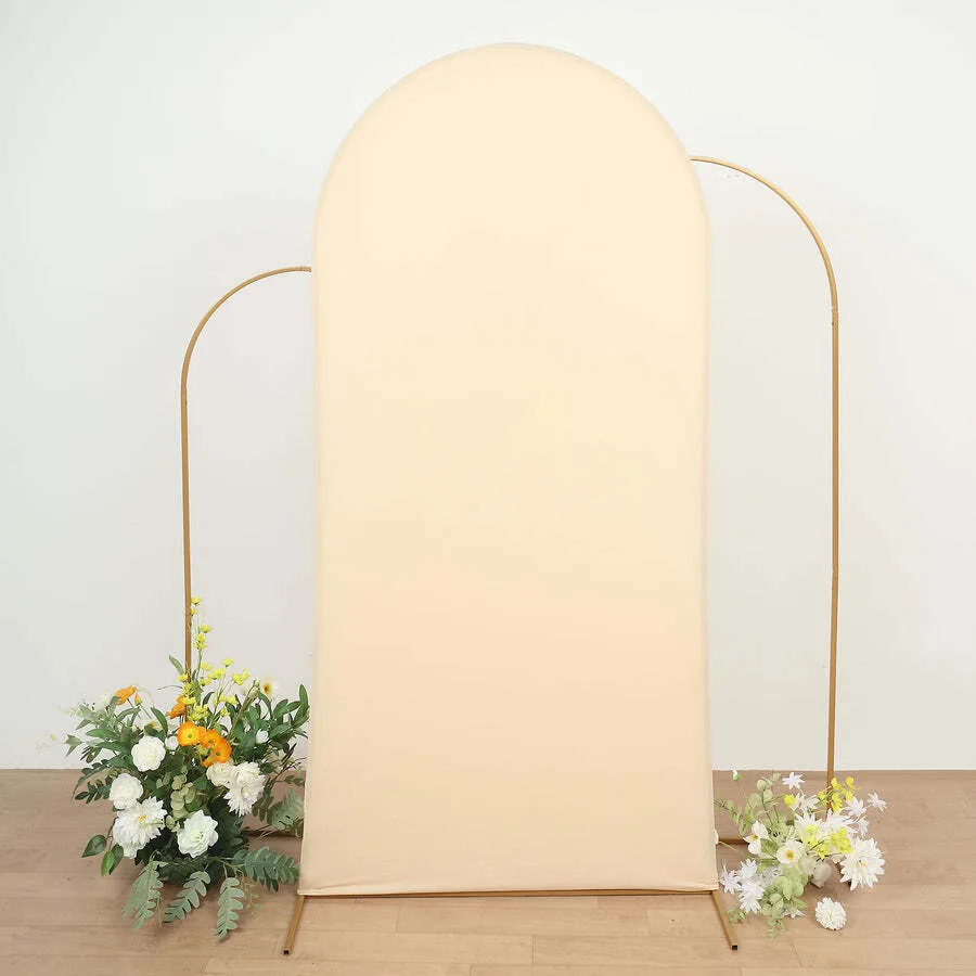 Beige - Roundtop Backdrops (Set of 3)