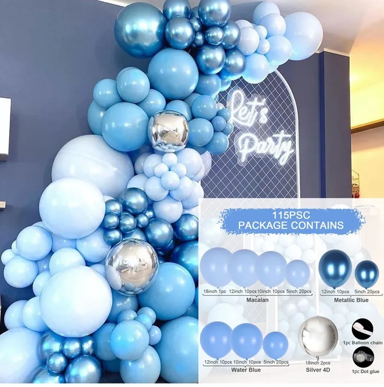 DIY Balloon Kit - Blue 