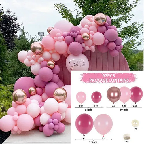 DIY Balloon Kit - Fuscia Pink