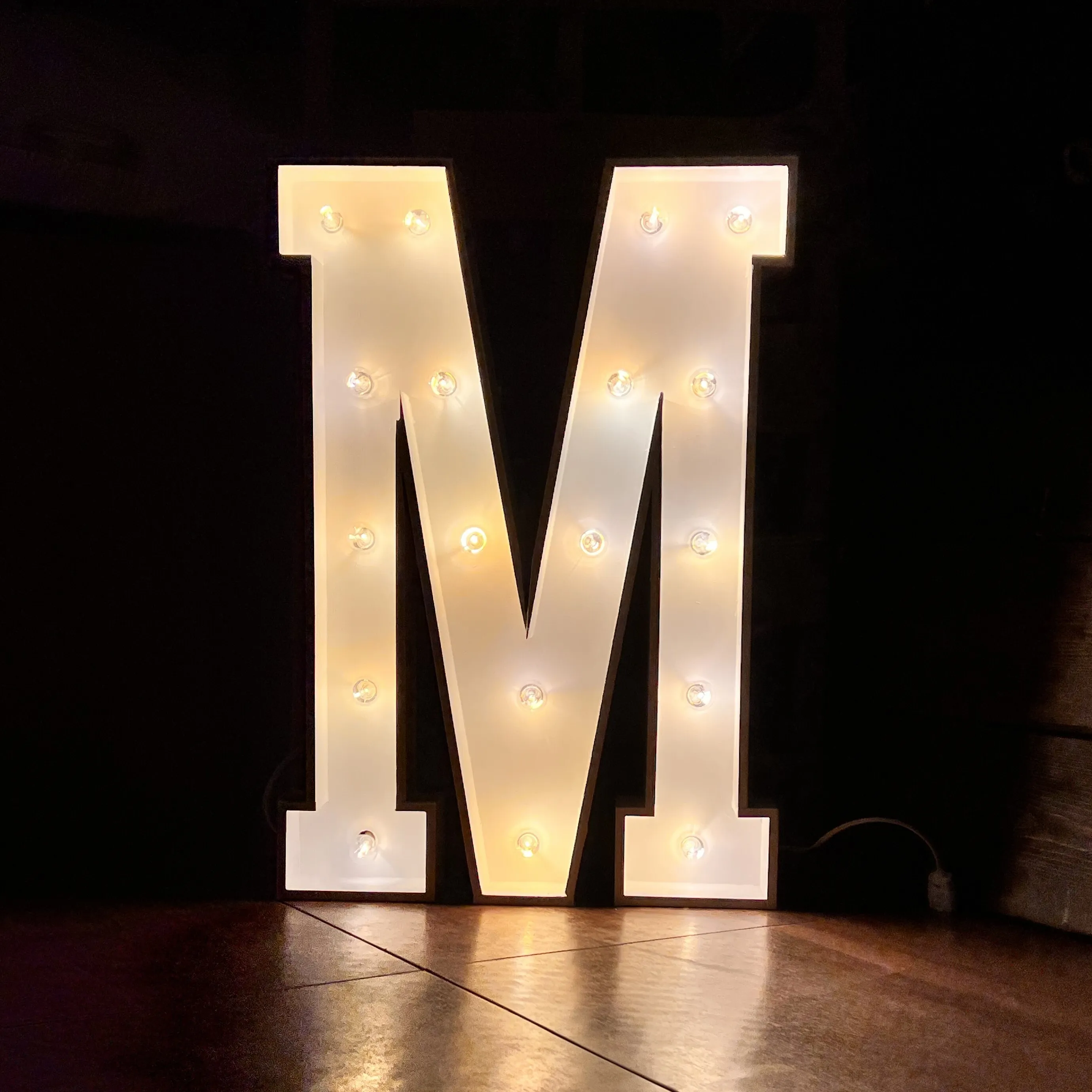 4FT Marquee Letter - M
