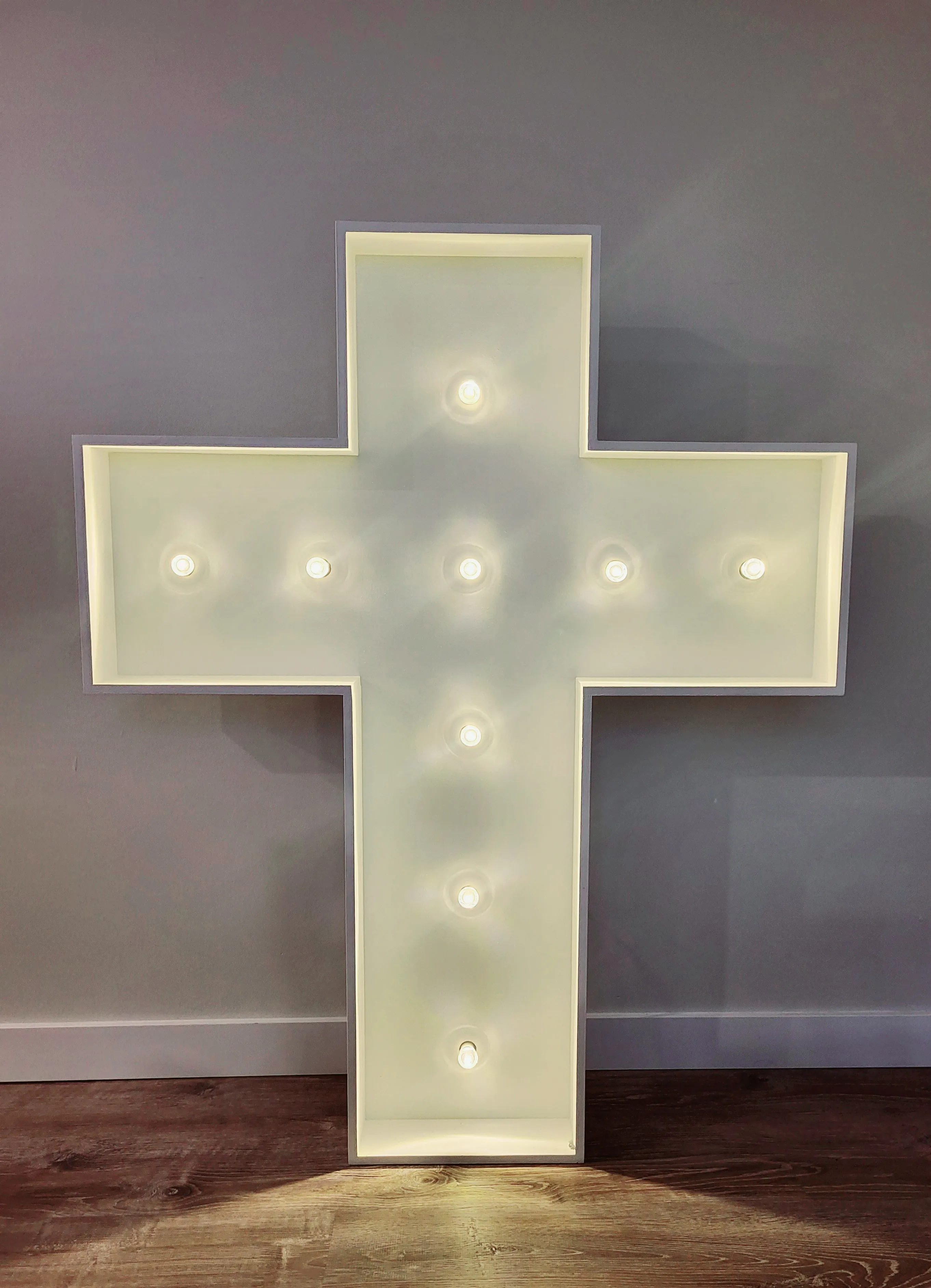 4FT Cross - Marquee Symbol